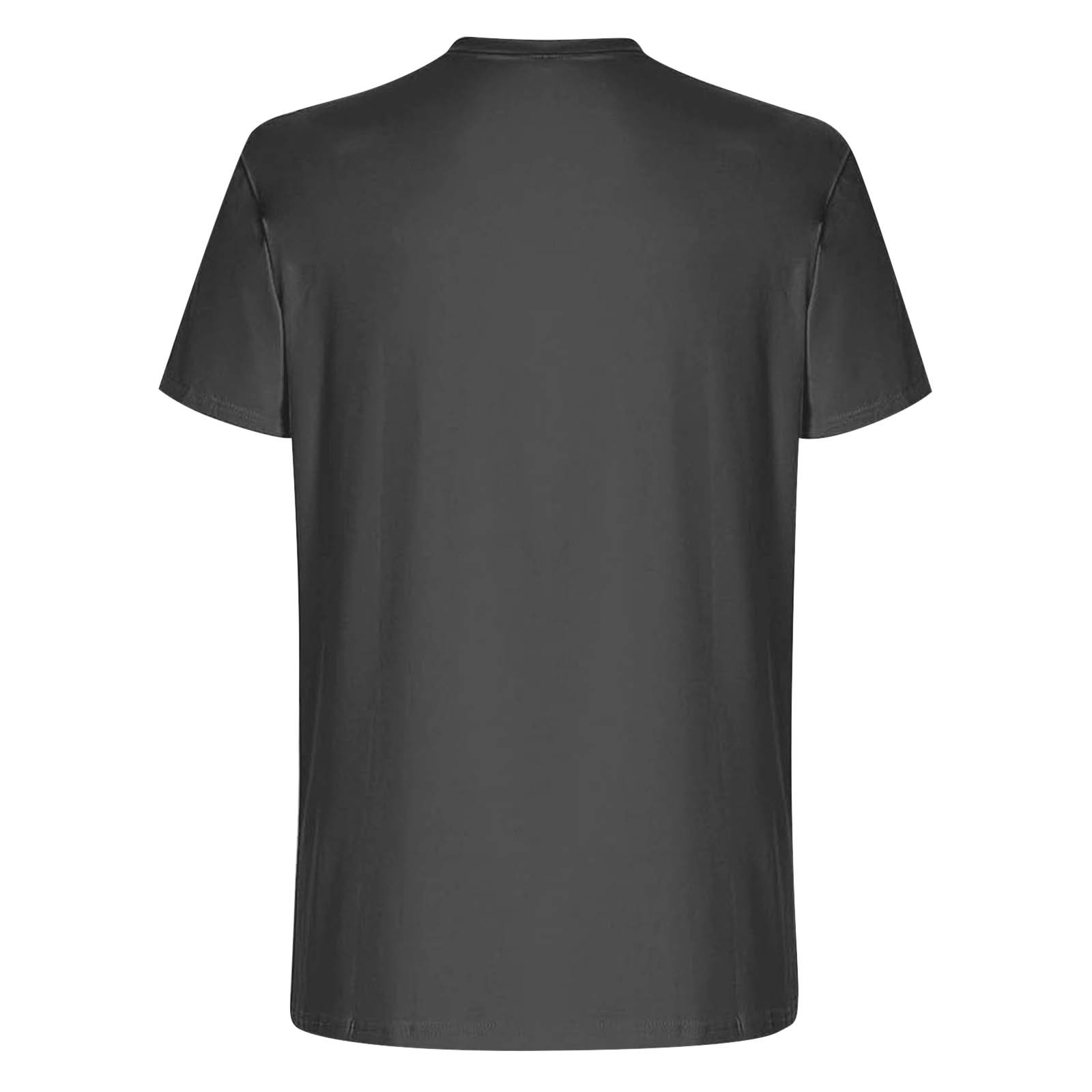 thumbnail image 5 of Camiseta oversize de verano para hombre - Cuello redondo y manga corta con estampado urbano - Camiseta deportiva holgada e informal, 5 of 5
